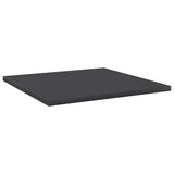 Vidaxl wandschappen 8 st 40x40x1,5 cm bewerkt hout grijs