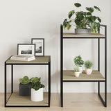 Vidaxl wandschappen 4 st 40x40x1,5 cm spaanplaat sonoma eikenkleurig