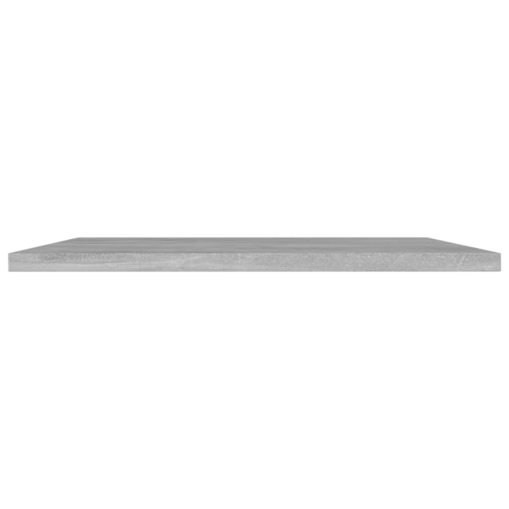 Vidaxl wandschappen 4 st 40x40x1,5 cm bewerkt hout betongrijs