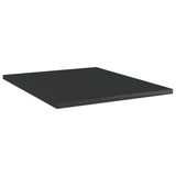 Vidaxl wandschappen 8 st 40x50x1,5 cm bewerkt hout hoogglans zwart