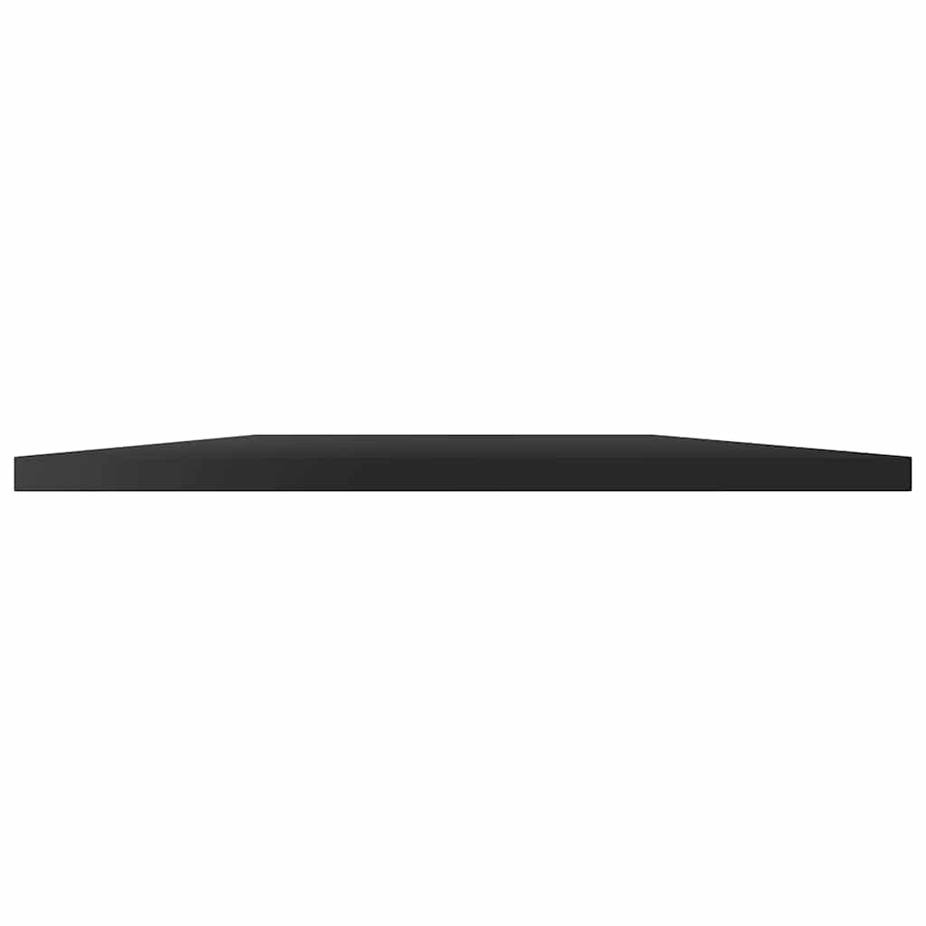 Vidaxl wandschappen 8 st 40x50x1,5 cm bewerkt hout hoogglans zwart