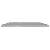 Vidaxl wandschappen 4 st 60x20x1,5 cm spaanplaat betongrijs