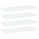Vidaxl wandschappen 4 st 60x30x1,5 cm spaanplaat wit