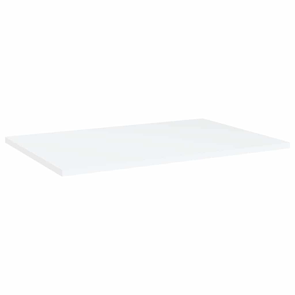 Vidaxl wandschappen 4 st 60x40x1,5 cm bewerkt hout wit