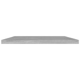 Vidaxl wandschappen 4 st 60x40x1,5 cm bewerkt hout betongrijs