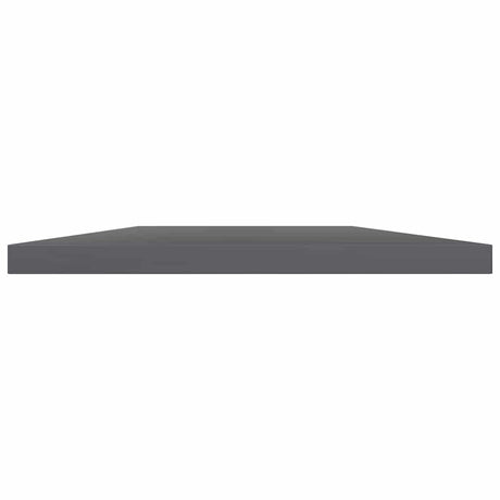 Vidaxl wandschappen 8 st 60x40x1,5 cm bewerkt hout hoogglans grijs