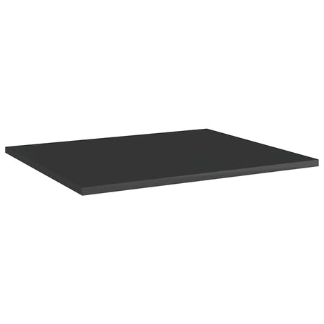 Vidaxl wandschappen 8 st 60x50x1,5 cm bewerkt hout hoogglans zwart