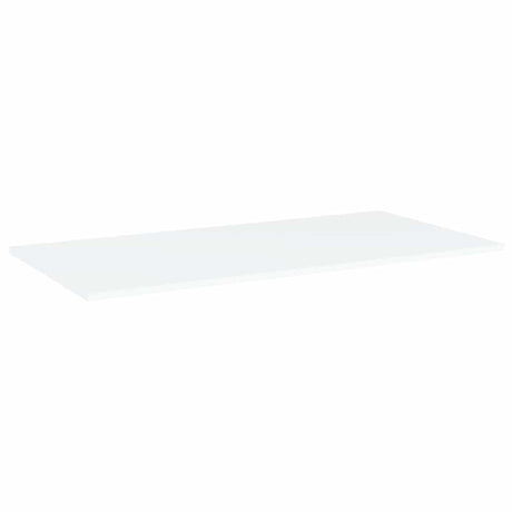Vidaxl wandschappen 4 st 80x20x1,5 cm bewerkt hout wit