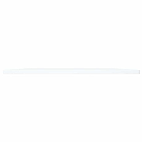 Vidaxl wandschappen 4 st 80x20x1,5 cm bewerkt hout wit