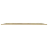 Vidaxl wandschappen 4 st 80x20x1,5 cm spaanplaat sonoma eikenkleurig