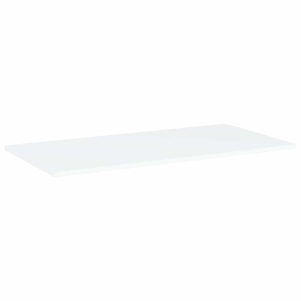 Vidaxl wandschappen 4 st 80x40x1,5 cm bewerkt hout wit