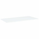 Vidaxl wandschappen 4 st 80x40x1,5 cm bewerkt hout wit