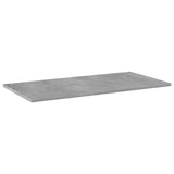 Vidaxl wandschappen 4 st 80x40x1,5 cm bewerkt hout betongrijs