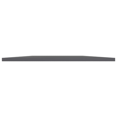 Vidaxl wandschappen 4 st 80x50x1,5 cm spaanplaat hoogglans grijs