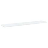 Vidaxl wandschappen 4 st 100x20x1,5 cm bewerkt hout wit