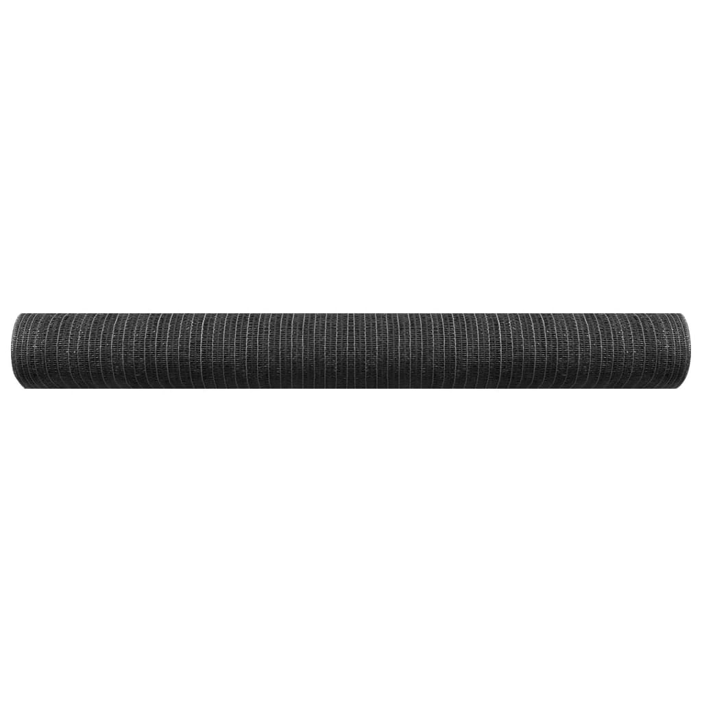 Vidaxl Privacynet 75 g m² 1,8x25 m HDPE Anthracite -colored