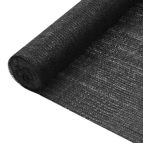 Vidaxl privacynet 75 g m² 1,8x50 m hdpe zwart