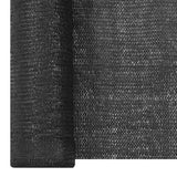 Vidaxl privacynet 150 g m² 1,8x10 m hdpe zwart