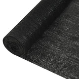 Vidaxl privacynet 195 g m² 2x25 m hdpe zwart