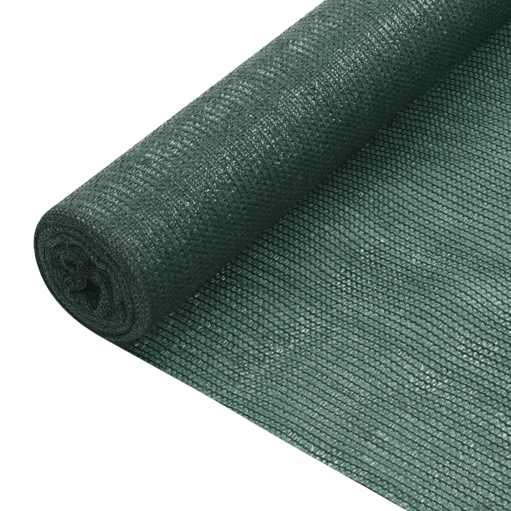 Vidaxl privacynet 75 g m² 1,2x25 m hdpe groen