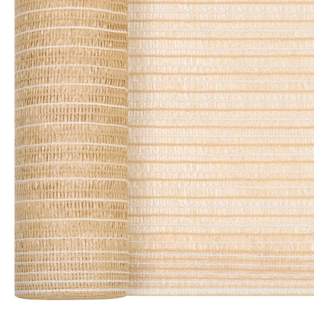 Vidaxl privacynet 195 g m² 3,6x25 m hdpe beige