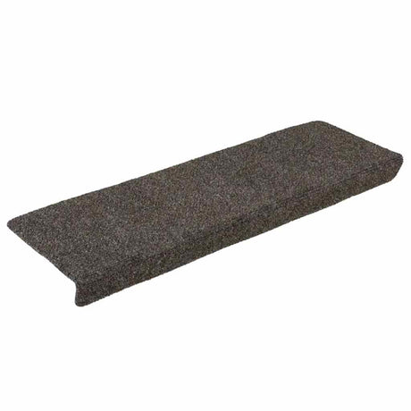 Vidaxl trapmatten zelfklevend 15 stuks 65x21x4 cm antraciet