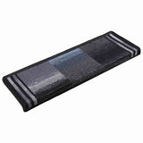 Vidaxl trapmatten zelfklevend 15 st 65x21x4 cm zwart en grijs