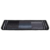 Vidaxl trapmatten zelfklevend 15 st 65x21x4 cm zwart en grijs