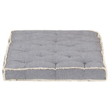 Vidaxl Bank cushion pallet 120x80x10 cm anthracite -colored