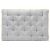 Vidaxl Sofa cushion pallet 120x80x10 cm gray