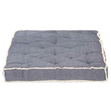 Vidaxl bankkussen pallet 120x80x10 cm blauw