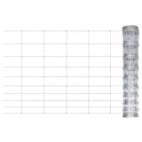 Vidaxl hek 50x1,2 m gegalvaniseerd staal zilverkleurig
