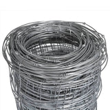 Vidaxl Hek 50x0.8 M Galvanized Steel Silver Colored