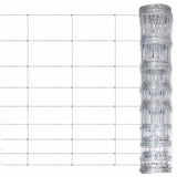 Vidaxl hek 50x1,2 m gegalvaniseerd staal zilverkleurig