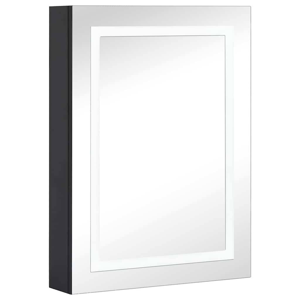 Vidaxl badkamerkast met spiegel en led 50x13x70 cm