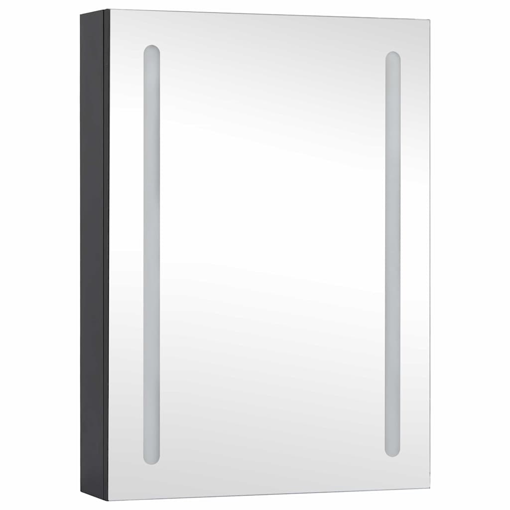 Vidaxl badkamerkast met spiegel en led 50x13x70 cm