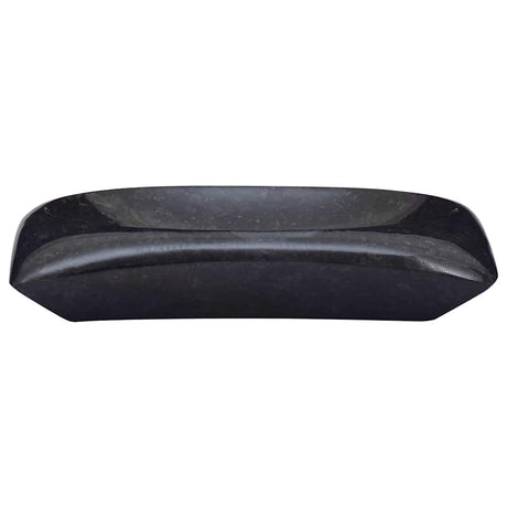 Vidaxl gootsteen 50x35x10 cm marmer zwart