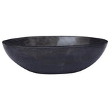 Vidaxl Sink 53x40x15 cm Marmor Schwarz