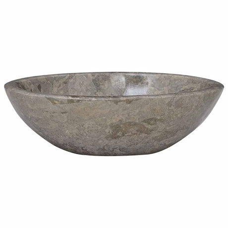 Vidaxl gootsteen 53x40x15 cm marmer grijs
