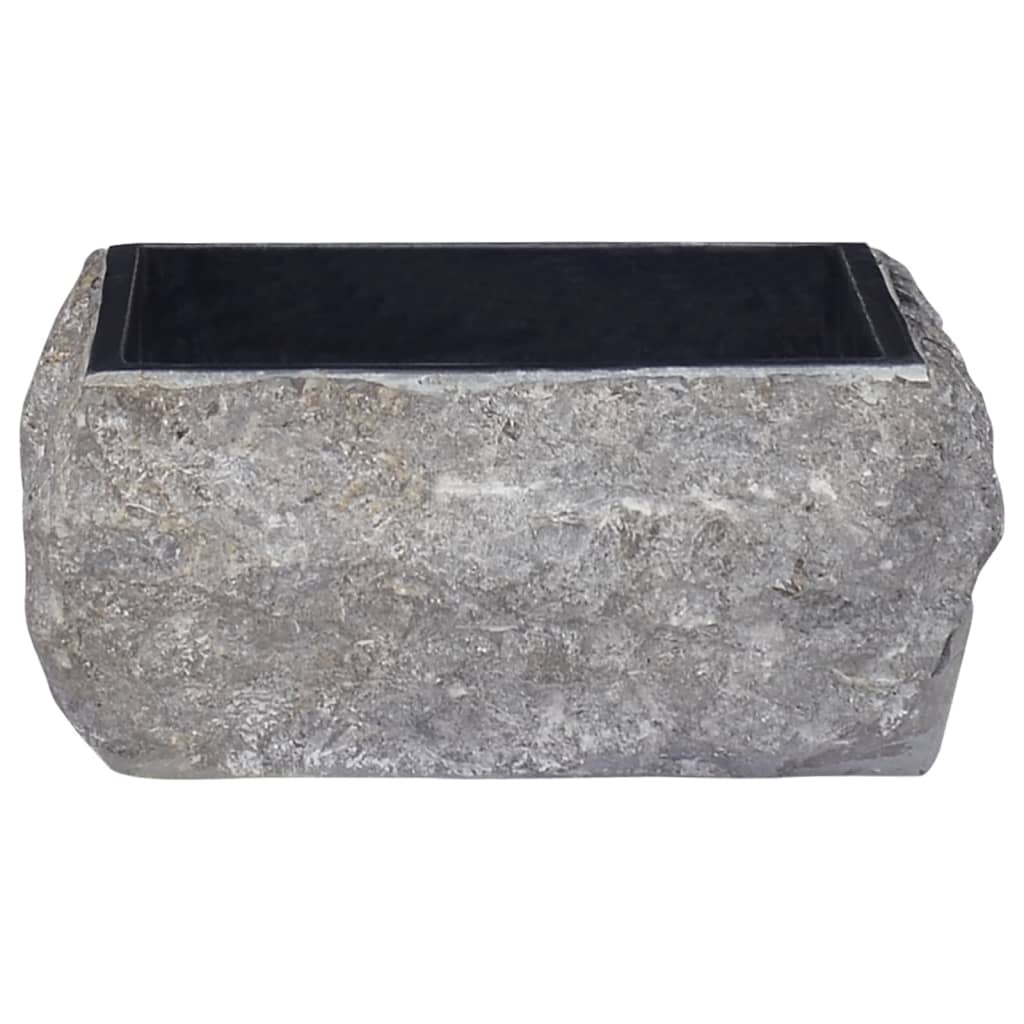 VidaXL sink 30x30x13 cm marble black