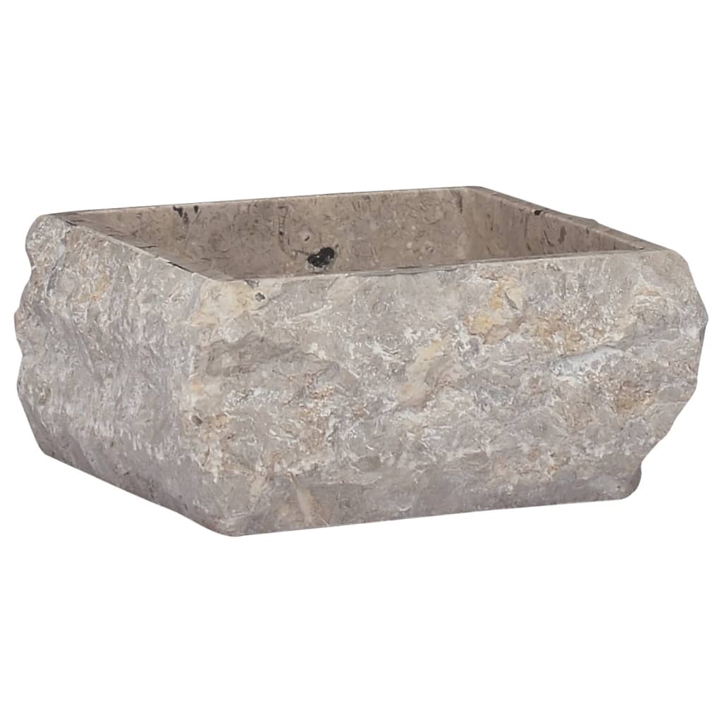 Vidaxl Sink 30x30x13 cm Marmorgrau