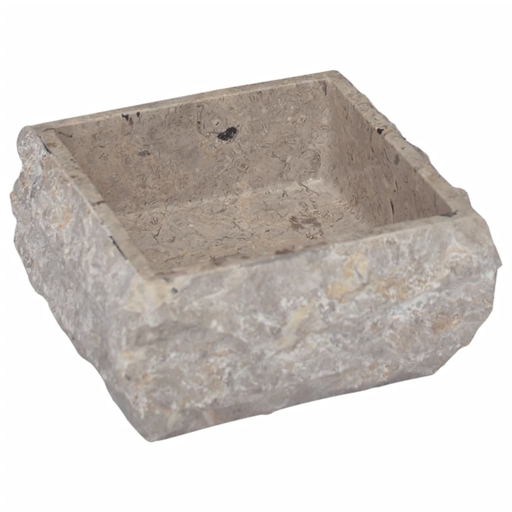 Vidaxl Sink 30x30x13 cm Marmorgrau