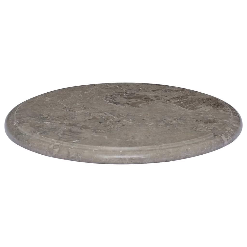 Vidaxl tafelblad ø40x2,5 cm marmer grijs