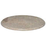 Vidaxl tafelblad ø60x2,5 cm marmer grijs