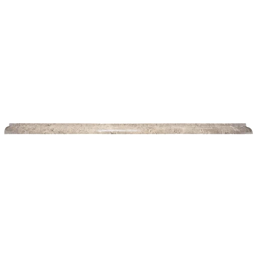 Vidaxl tafelblad ø60x2,5 cm marmer grijs