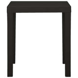 Vidaxl tuintafel 79x65x72 cm kunststof antracietkleurig