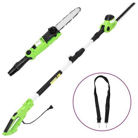 Vidaxl kettingzaag heggenschaar 2-in-1 telescopisch 25 41 cm 710 550 w