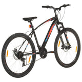 VidaXL Mountainbike 21 versnellingen 29 inch wielen 48 cm frame zwart