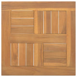 Vidaxl tafelblad vierkant 40x40x2,5 cm massief teakhout