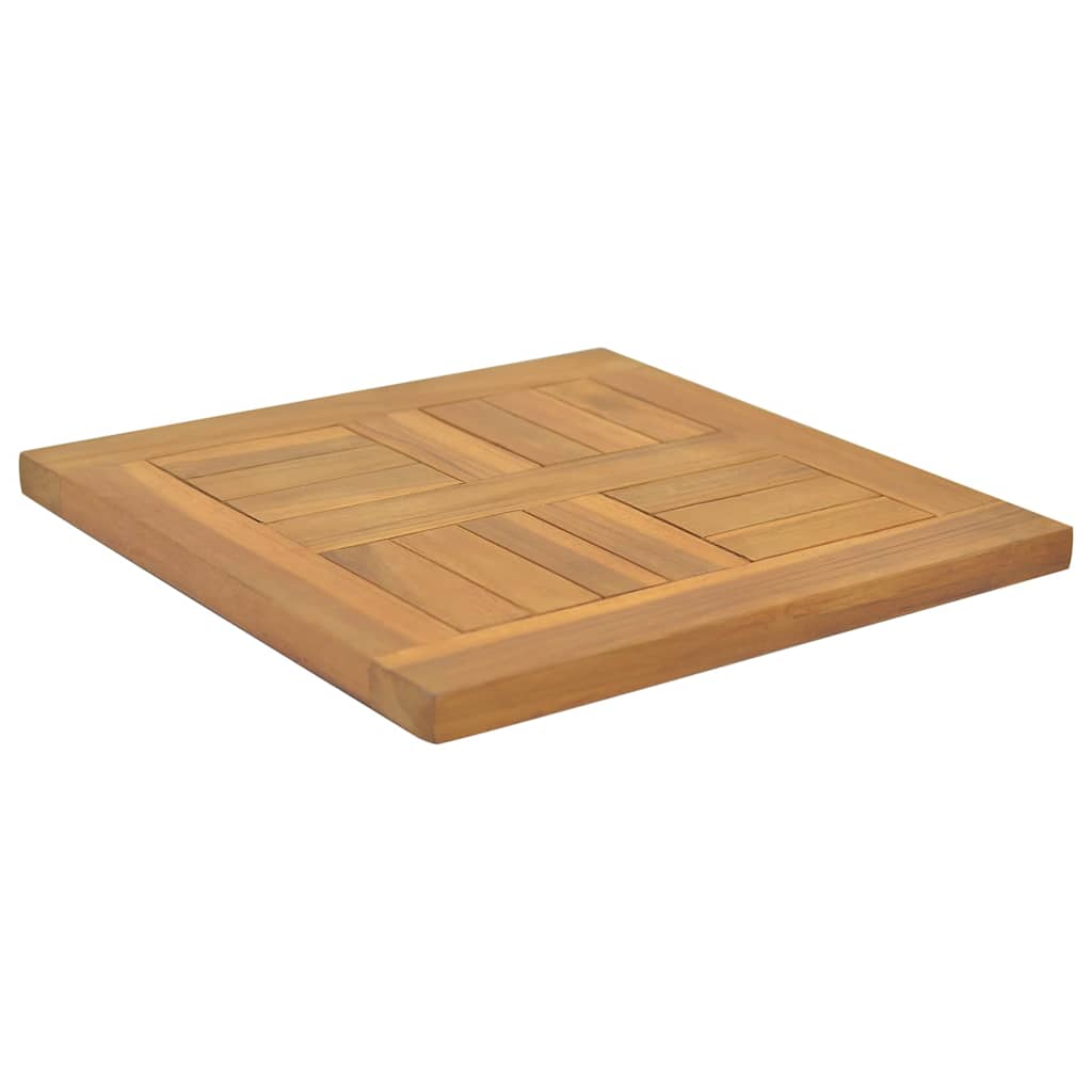 Vidaxl tafelblad vierkant 40x40x2,5 cm massief teakhout